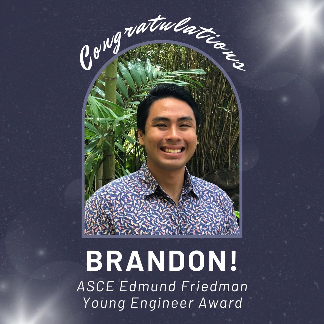 2024 ASCE Edmund Friedman Young Engineer of the Year Award - Brandon Uejo