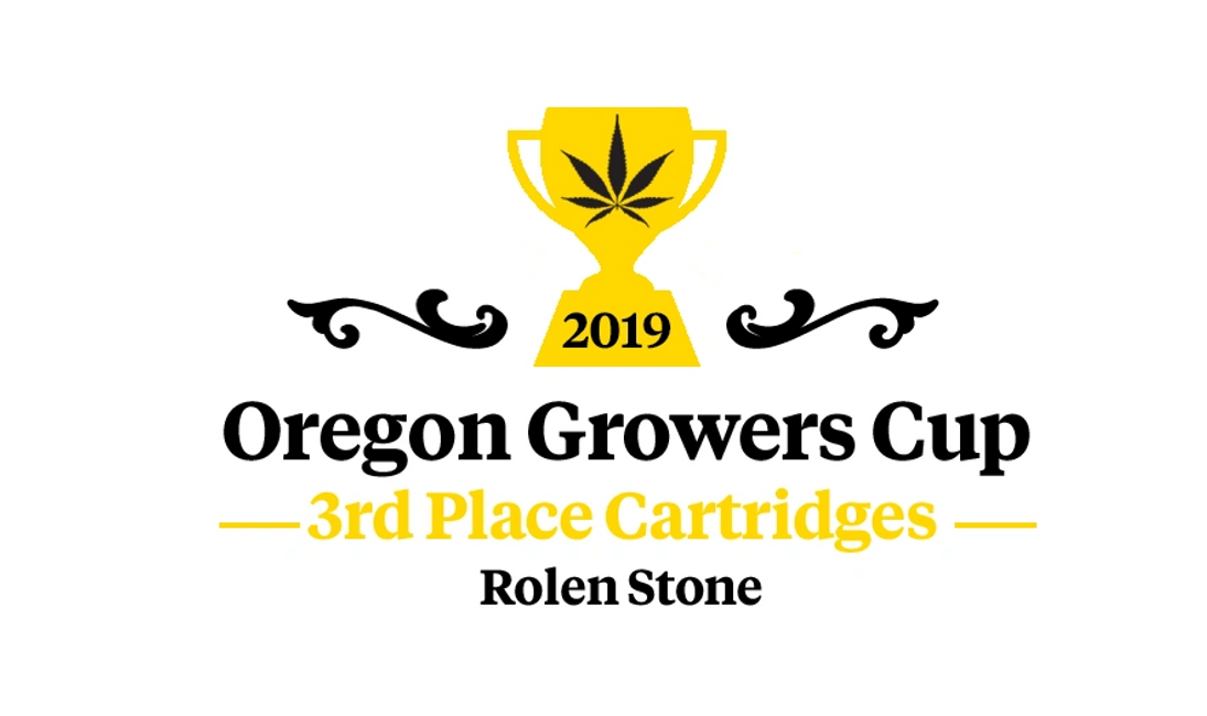 rolen stone, oregon growers cup, 3rd place cartridge, 2019