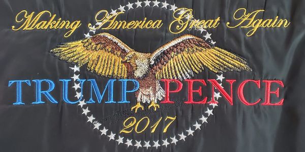 1st ed. MAGA TRUMP Jacket back 2017