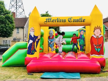 BIG OUTDOOR UNISEX MERLINS CASTLE WITH SLIDE NEAR ME  #SLOUGH #WINDSOR #FULMER #MAIDENHEAD 