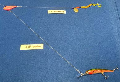 How to rig a crawler harness for Walleye fishing 