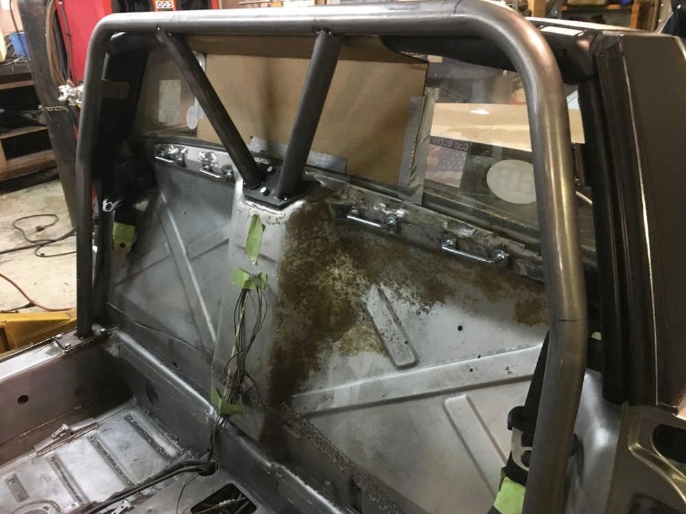 Removable 914 GT Roll bar with optional side braces