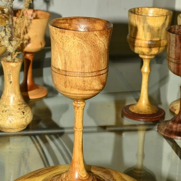 Wooden Goblets 