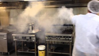 Exhaust hood service