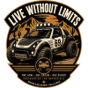 ONE ARM. 500 HORSEPOWER. THE SAHARA DESERT.
