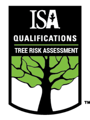 ISA Qualifications Tree Risk Assessment logo with a stylized tree.