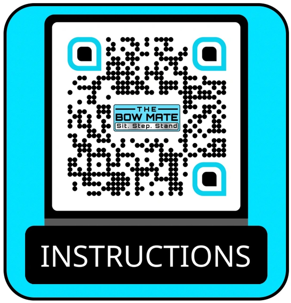 QR code for The Bow Mate instructions.