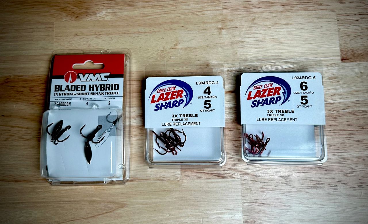 best size hook for ice fishing What Size Treble Hook Should You Use for Tip-Ups?