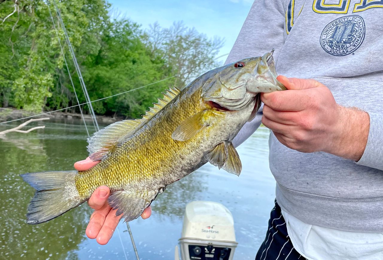 Wisconsin River Smallmouth Fishing