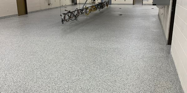 Duraflex MMA food and beverage commercial kitchen flooring ProRez ProKrete Stonhard floors Silikal 