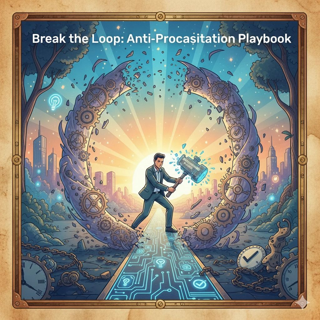 Procrastnation Loop Break the Loop: An Anti-Procrastination Playbook
