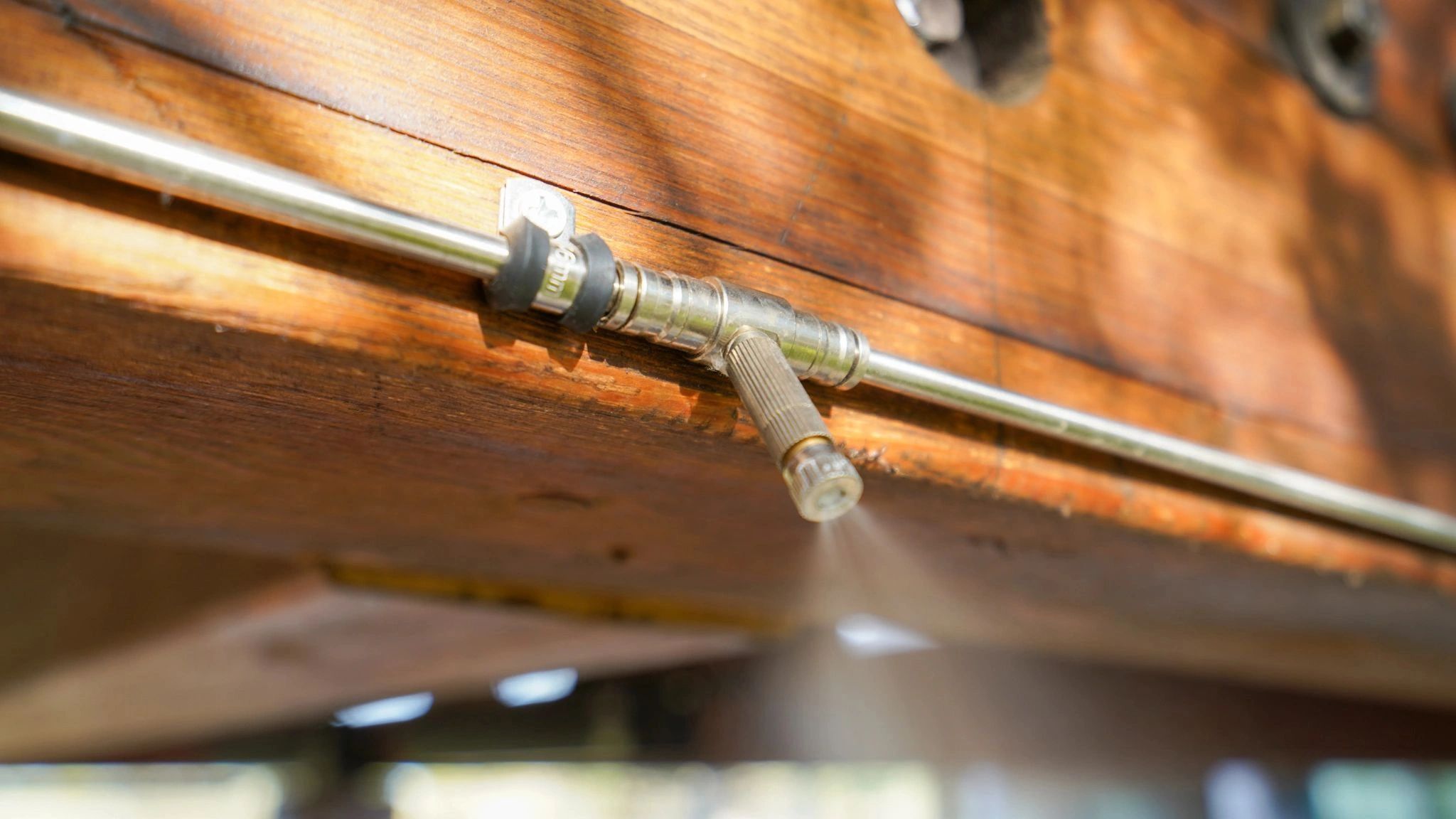 Arizona Patio Misting System on a Phoenix patio