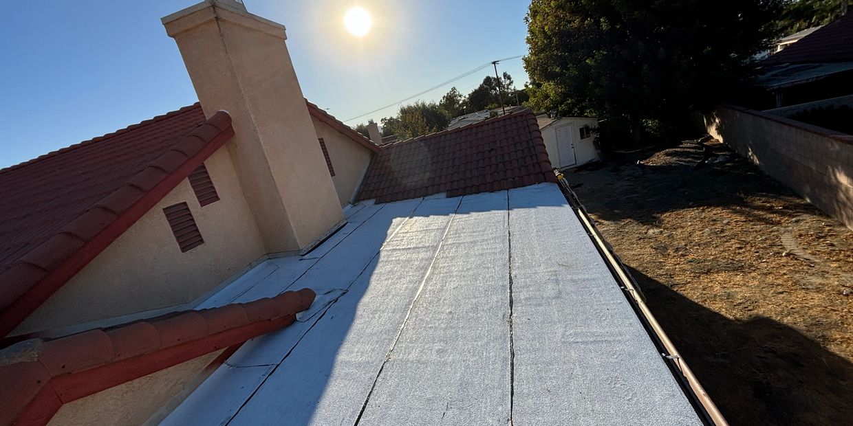 Modified Bitumen System (Rolled Down Roofing) (Torch Down System)