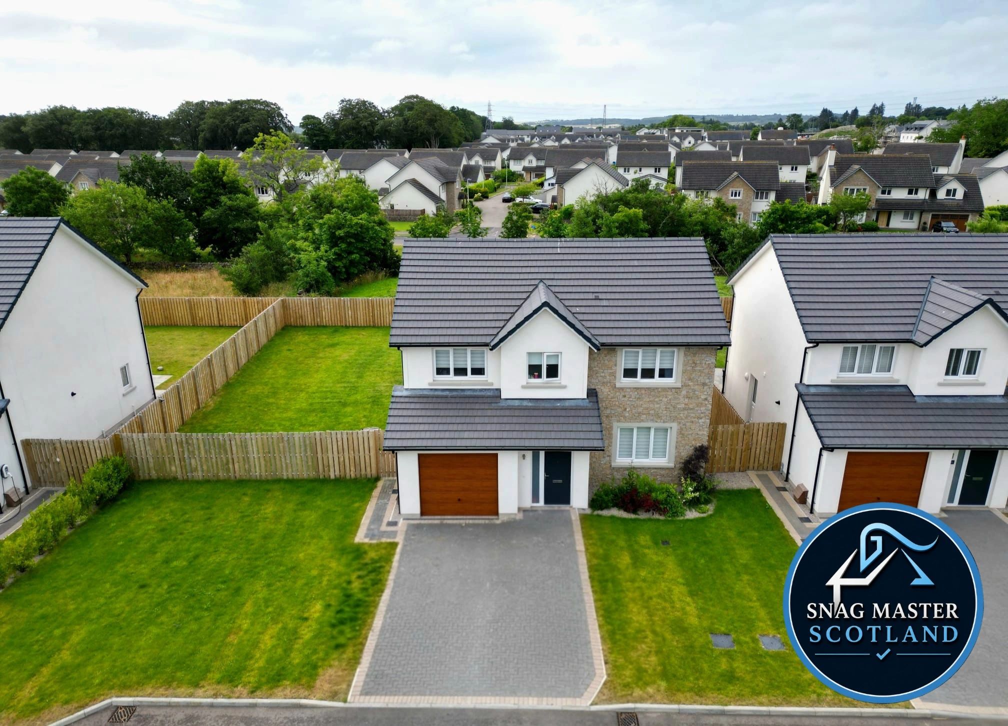 New build home in Aberdeen inspected by Snag Master Scotland