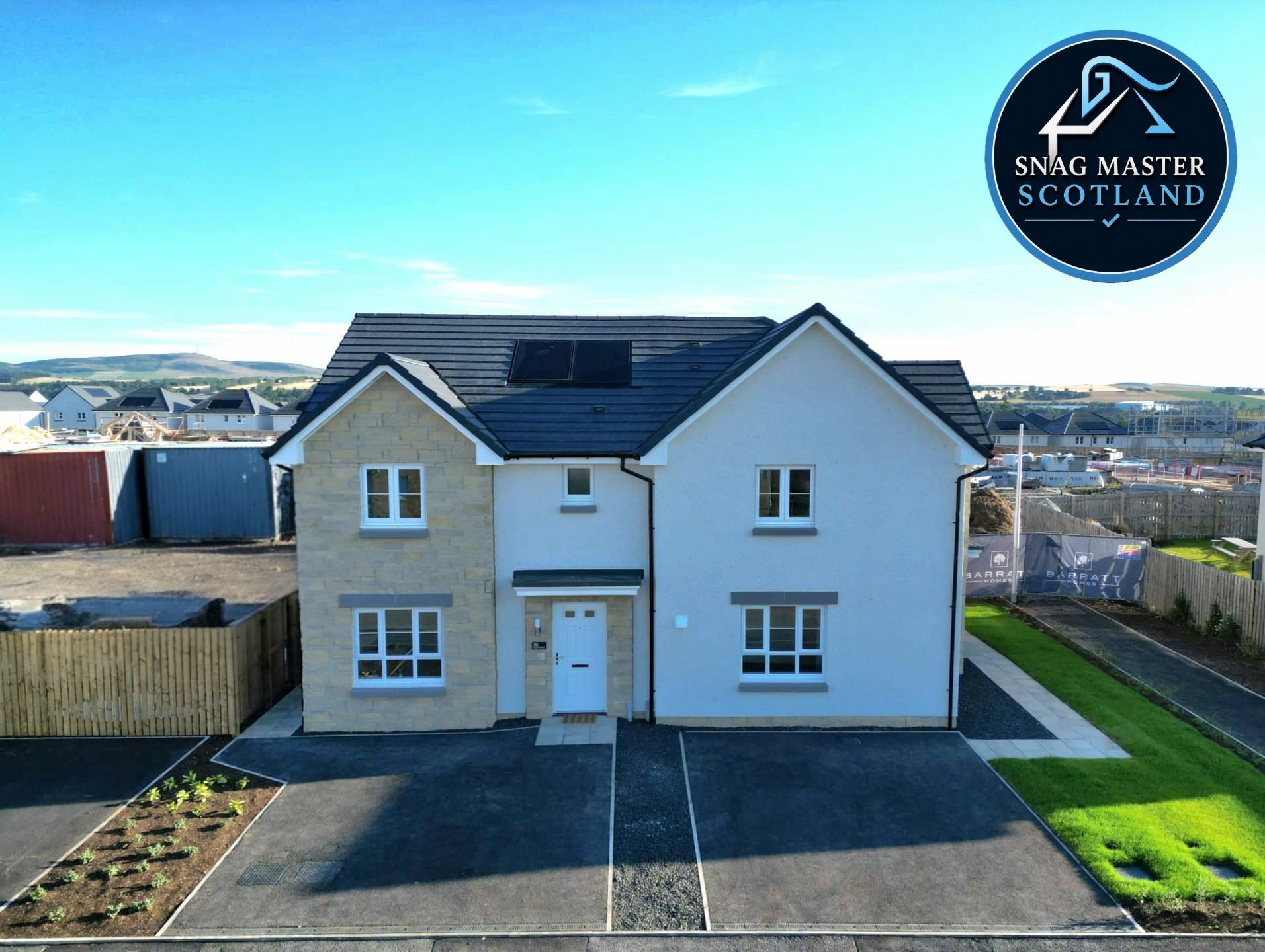 New build home in Dundee inspected by Snag Master Scotland
