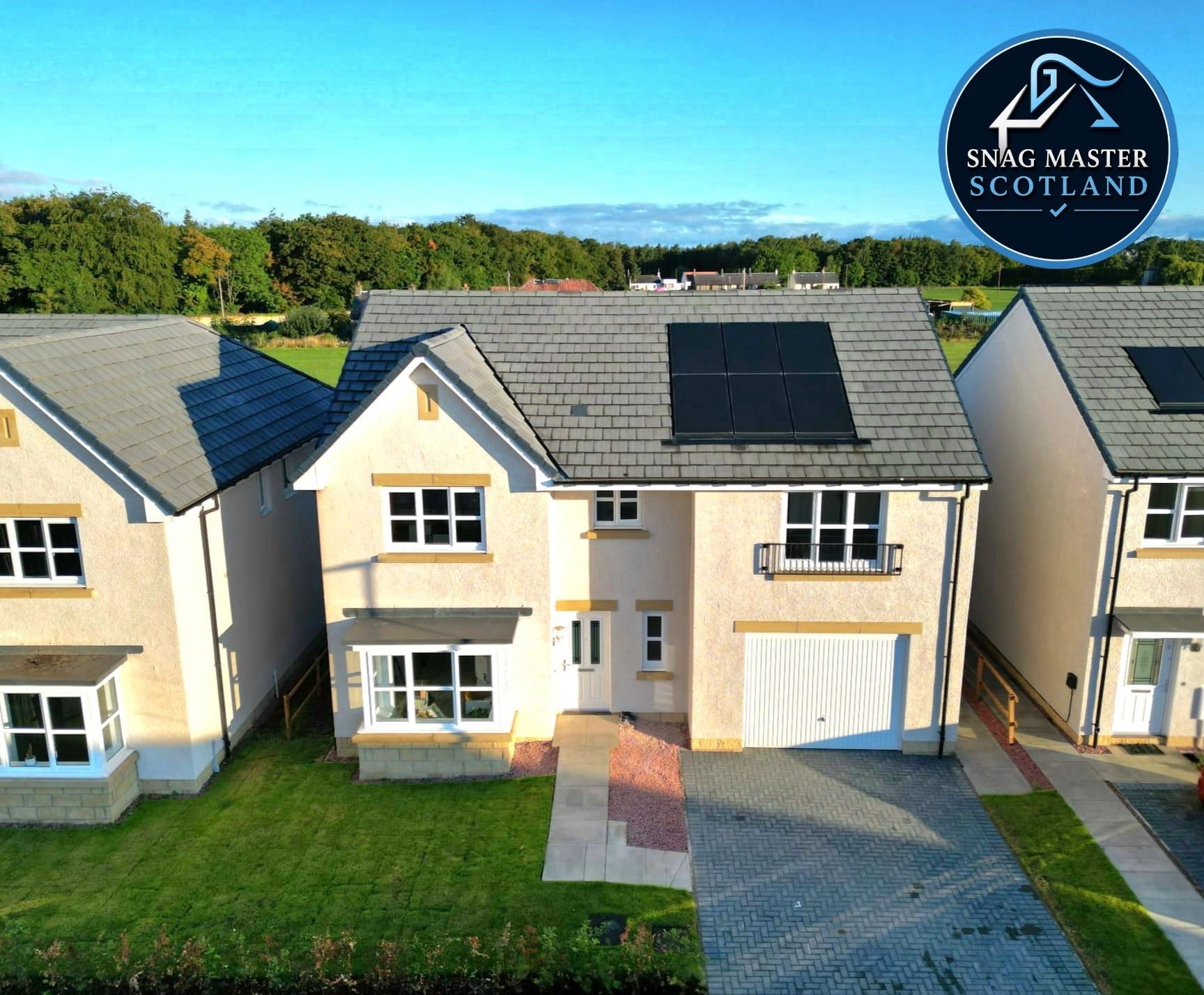 New build home in East Lothian inspected by Snag Master Scotland