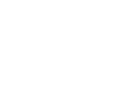 Bold letter N with a star on a tilted square background.