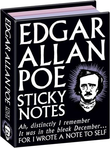 Cover of "Edgar Allan Poe Sticky Notes"