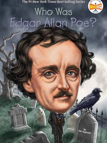 Cover of book "Who Was Edgar Allan Poe?"