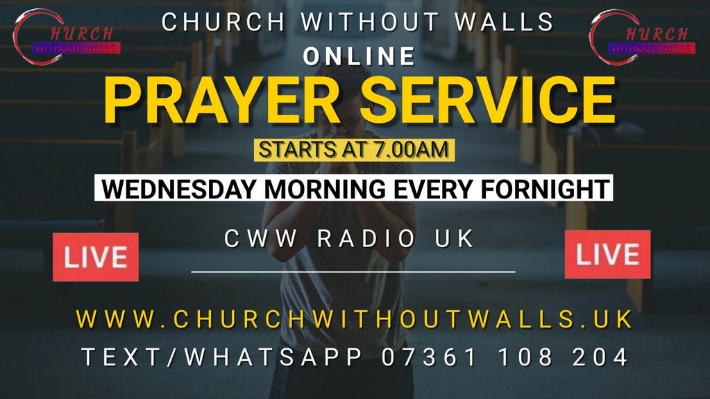 Wednesday Morning Prayer 
 