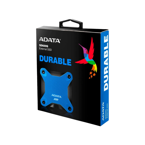 SSD Externo Adata 480GB Resistente a Golpes USB 3.1 Azul