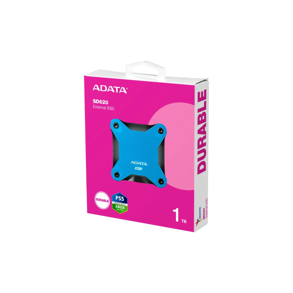 SSD Externo 1TB ADATA Durable SD620 USB 3.2 Azul