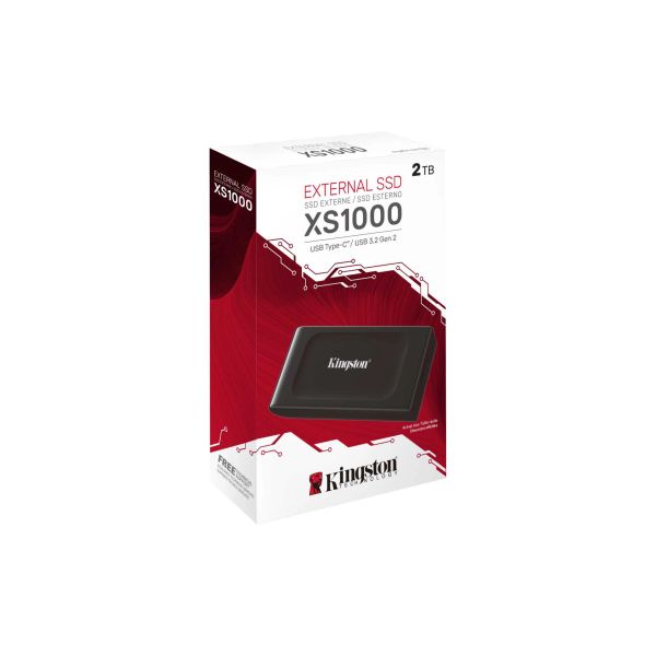SSD Externo 2TB Kingston XS1000 USB Tipo C 1050MB/s