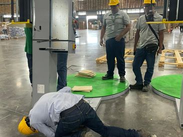 Servicio tecnico postventa , maquina envolvedora de palet