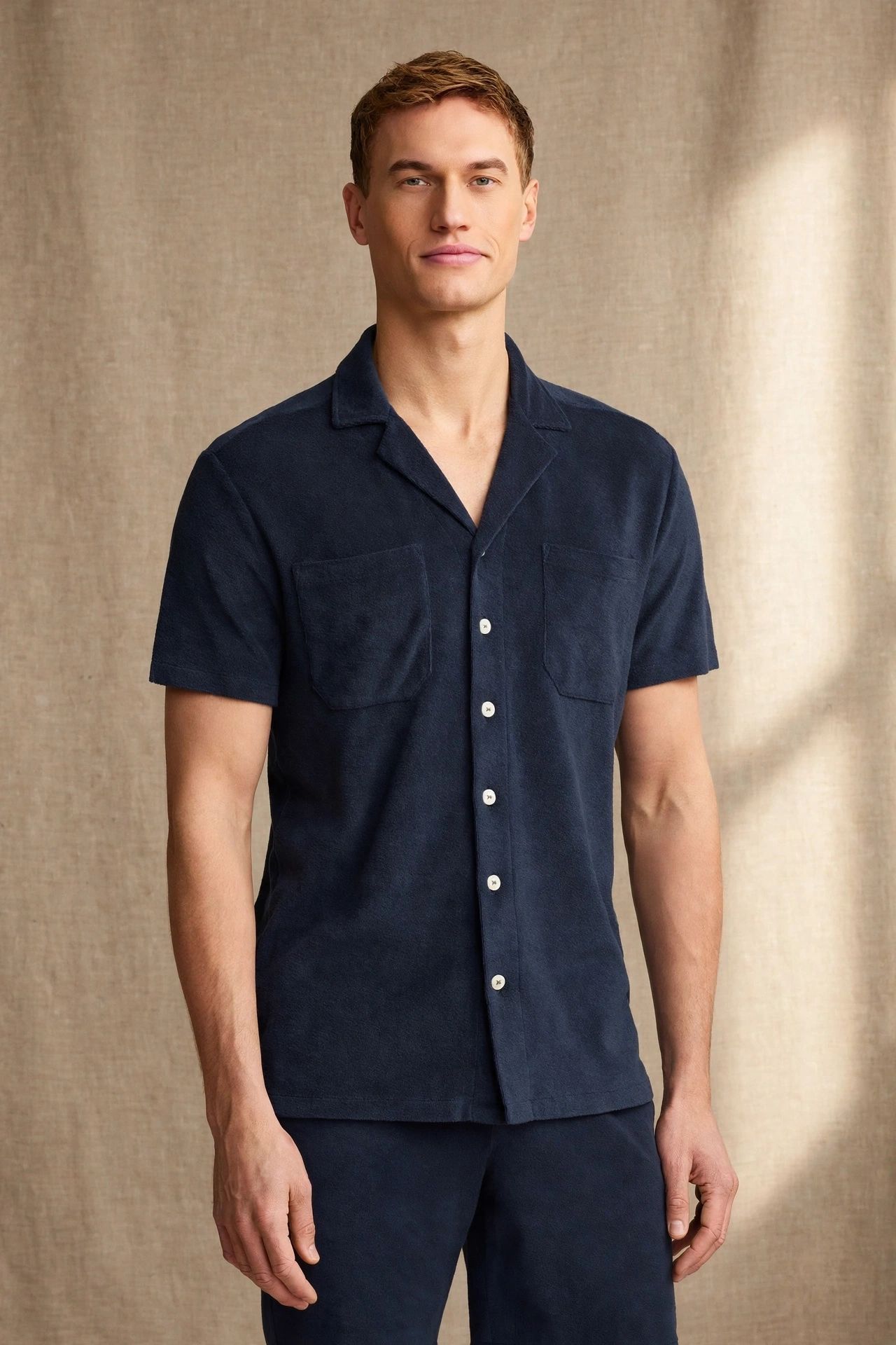 The Terrain Terry Button-Up