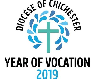 Logo for Diocese of Chichester's 2019 Year of Vocation.