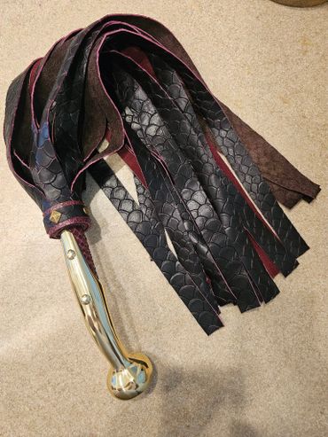 Custom Flogger Dragon Scales