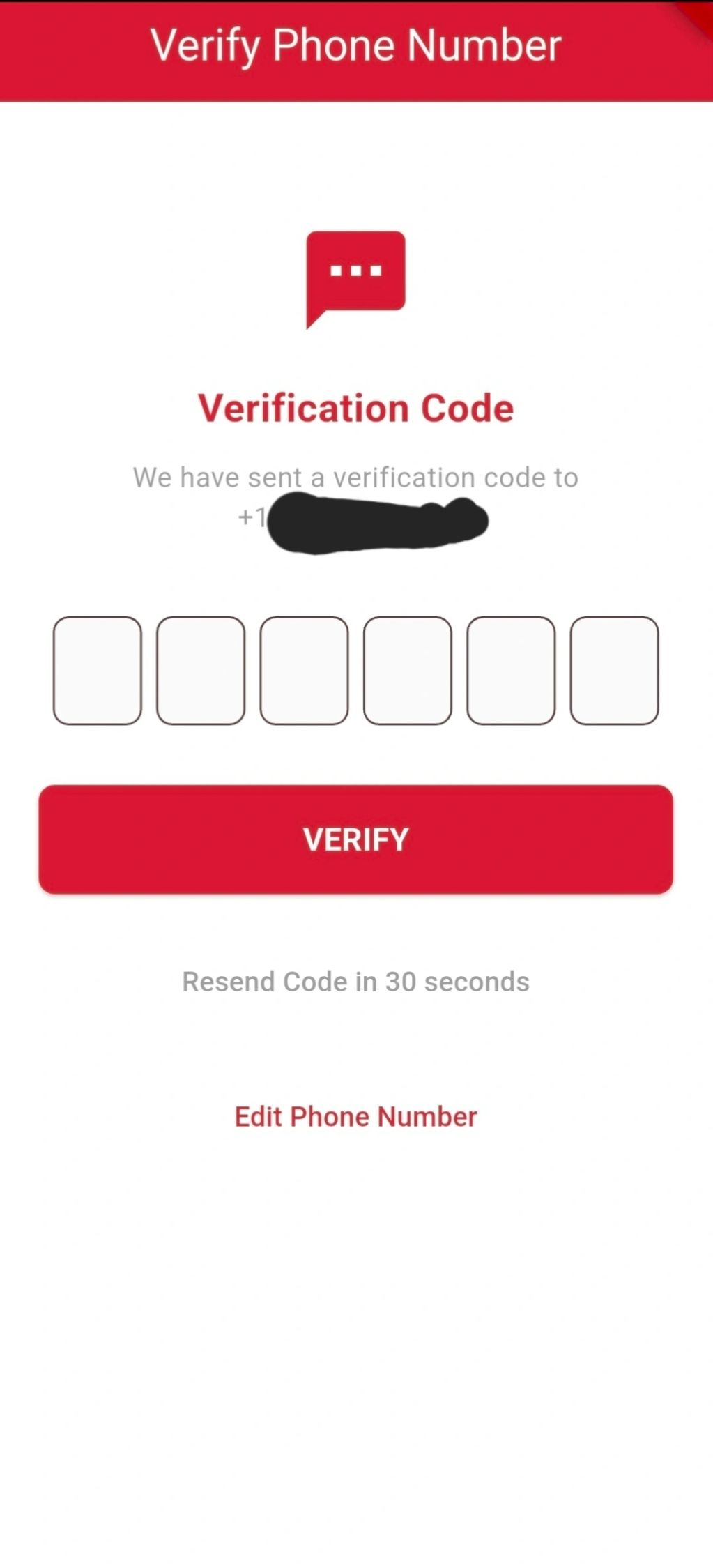 Step 2 Verify your phone number screenshot