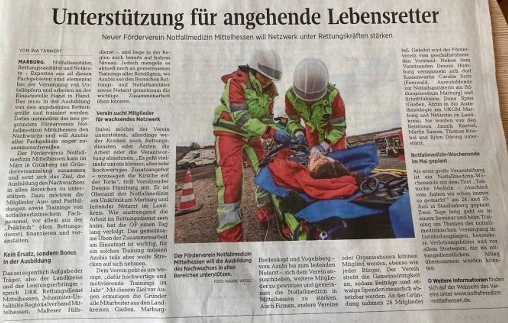 Oberhessische Presse vom 24.04.2023