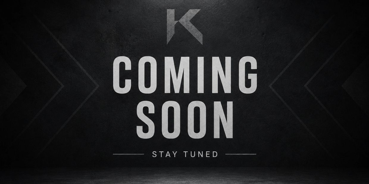 Black background with "COMING SOON" and "STAY TUNED" text.