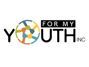 Logo for 'For My Youth Inc' with interconnected hands.