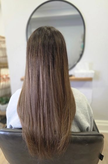 K tip hair extensions