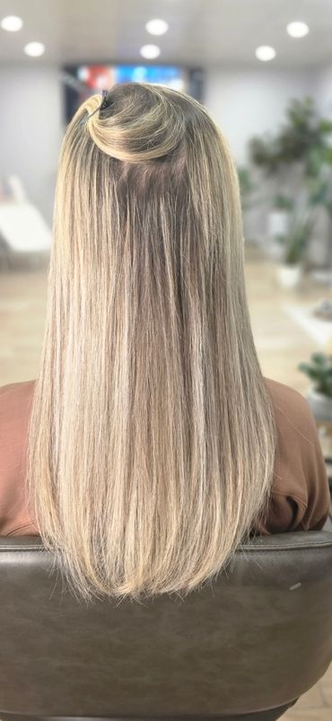 K tip hair extensions