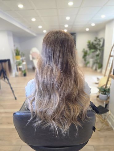 K tip hair extensions