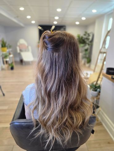 K tip hair extensions