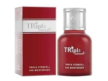 Tripe stemcell H2O Moisturiser bottle and package