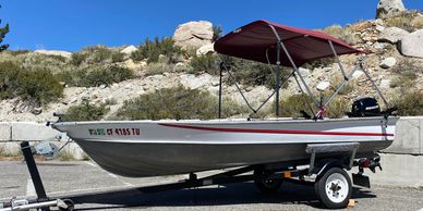 classic stealth fishing boat 