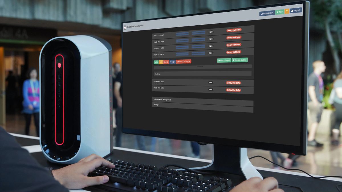 Broadcast Delay Service