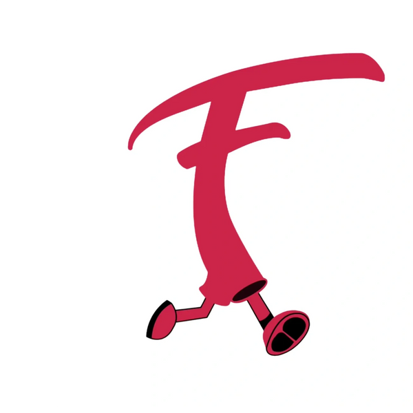 FoodChasers running F logo