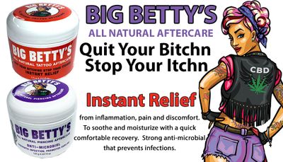 Big Betty's All Natural Aftercare Piercing Aftercare Tattoo Aftercare