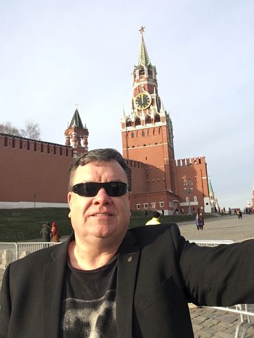 Mark in Red Square