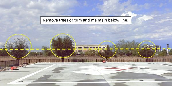 Heliport improvement plan