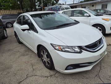2015 Honda Civic Hybrid White Feng Auto Sale Fengauto