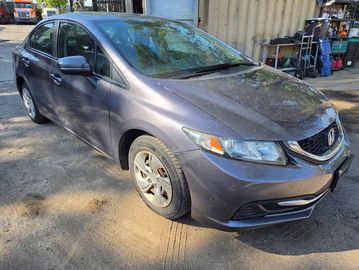 2014 Honda Civic LX Gray Feng Auto Sale Fengauto
