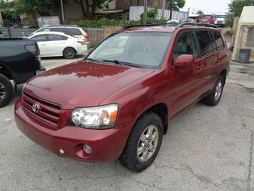 2007 Toyota Highlander 4WD V6 Red Feng Auto Sale Fengauto