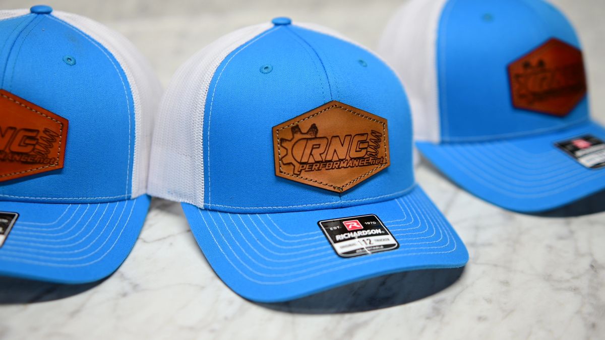 RNG Hat Baby Blue/White Classic Trucker Hat